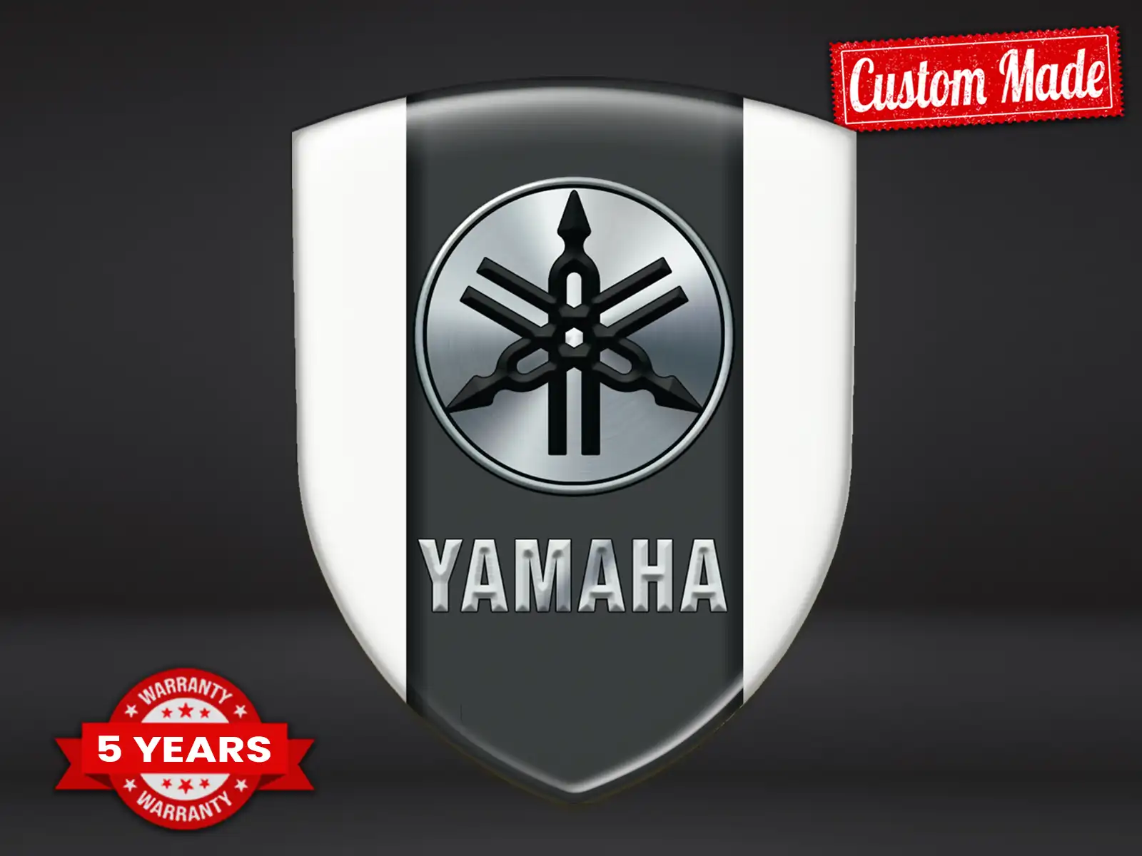 Yamaha Fensteraufkleber Robust Luxus Hochwertig